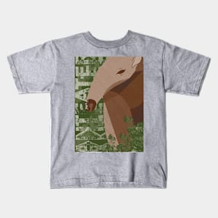 Anteater Graphic Design Kids T-Shirt